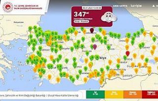 Türkiye’de en kalitesiz hava Boyabat’ta