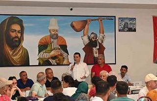 Tütüncü, Muharrem orucunda canlarla bir araya geldi