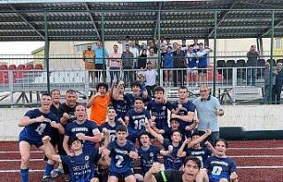 U17 Türkiye Şampiyonası ikinci kademe şampiyonu...