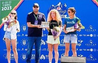Uludağ Premium Ultra Trail, ödülleri sahiplerini...