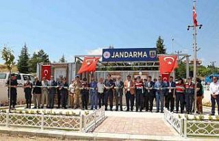 Uşak’ta jandarma asayiş noktası açıldı