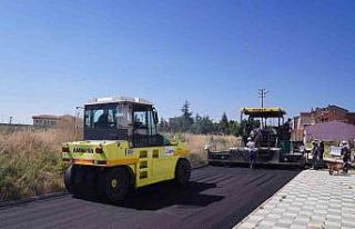 Üstyapı çalışmaları hız kesmiyor