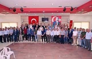 Vali Aksoy, Bozdoğanlı muhtarlar ile bir araya geldi