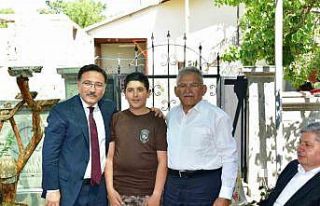 Vali Çiçek ve Başkan Büyükkılıç, 15 Temmuz...