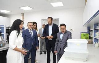 Vali Çiçek ve Rektör Altun, ERFARMA’yı Ziyaret...