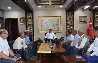 Vali Hacıbektaşoğlu köy muhtarlarının sorun...