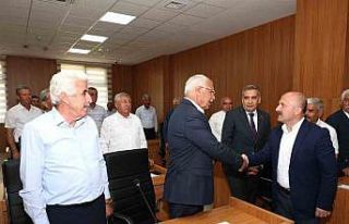 Vali Varol, il genel meclis üyeleriyle bir araya...