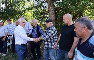 Vali Yılmaz Şimşek: “Köylerin yol standarttı...