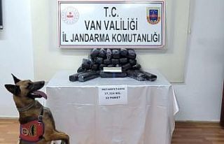 Van’da 37 kilo metamfetamin ele geçirildi