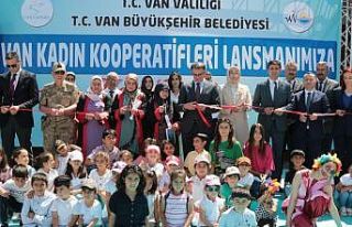 Van’da kadın kooperatiflerinin lansmanı yapıldı