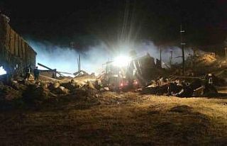 Van’da korkutan yangın söndürüldü