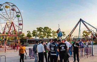 Van’daki lunaparklar denetlendi