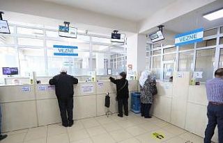 Vergi ve ceza ödemeleri için Pamukkale’de vezneler...