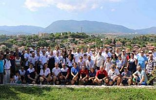 Yabancı milli sporcular Safranbolu’ya hayran kaldı