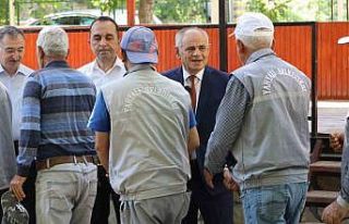 Yahyalı Belediyesi’nde bayramlaşma programı yapıldı