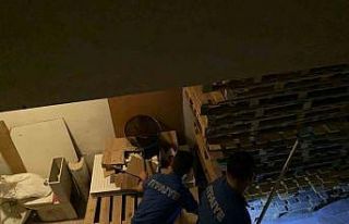 Yalova’da itfaiyeden kedi kurtarma operasyonu