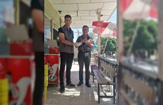 Yaralı bulunan çeltikçi kuşu, tedavi altına alındı