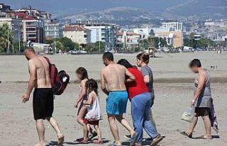 Yasaklı bölgede denize giren 2 çocuk boğulmaktan...