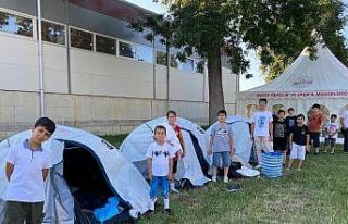 Yaz Kur’an kursu öğrencileri kampta buluştu