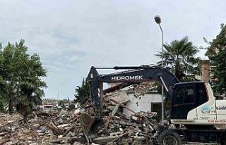 Yeni belediye binasını yapımı için sona yaklaşıldı