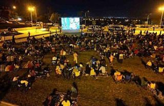 Yeşil Vadide açık hava sinema şöleni