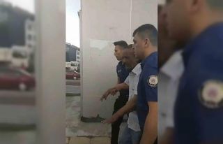 Yıkılma tehlikesi olan köprüye çıkarak canını...