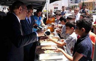 Yozgat’ta 2 bin 500 kişilik aşure dağıtıldı