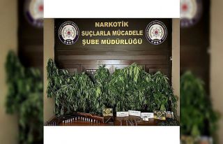 Yozgat’ta evinde uyuşturucu imal eden şüpheli...