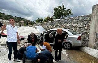 Yozgat’ta iki otomobil çarpıştı: 4 yaralı