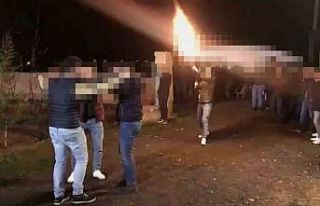 Yurtdışından düğüne geldi, havaya ateş ederken...