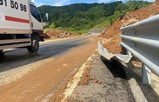 Zonguldak-İstanbul karayolunda ulaşım tek şeritten...