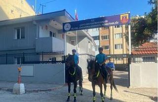 Zonguldak’ta atlı jandarma timi görevine başladı