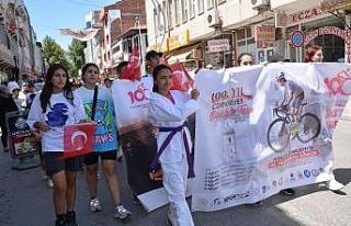 100. Yıl Cumhuriyet Bisiklet Turu Zile’den geçti