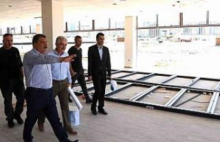 100. Yıl Kent Parkında çalışmalar sürüyor