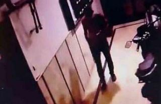 14 saniyede bisikleti çaldı