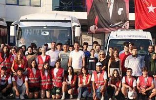 200 Genç TEKNOFEST için yola çıktı