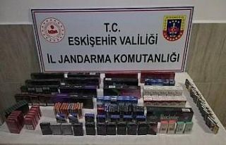 21 bin TL değerinde kaçak sigara ele geçirildi