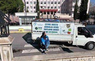 25 milyon 400 bin kilogram atık geri dönüştürüldü