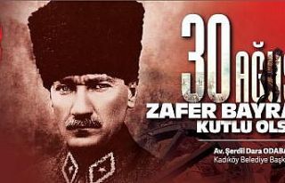 30 Ağustos Zafer Bayramı Kadıköy’de coşkuyla...