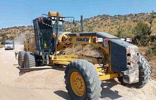 40 yıllık yol özlemlerine Başkan Ergün son verdi