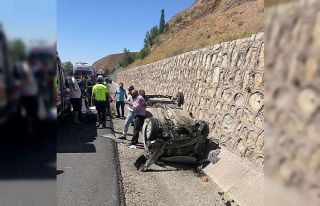 4 kişinin yaralandığı trafik kazasında adeta...