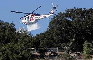 ABD’de yangın söndürme helikopterleri çarpıştı:...