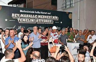 Adana’da ’Bey Mahalle Merkezi’nin temeli atıldı