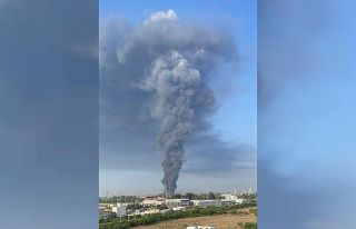 Adana’da geri dönüşüm tesisinde yangın: Dumanlar...