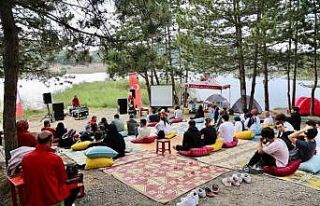 Adrenalin Parkta afet eğitimi