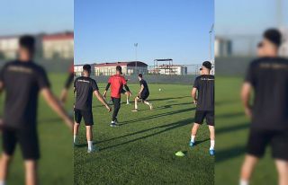 Afyonkarahisar kampında baklavalı antrenman