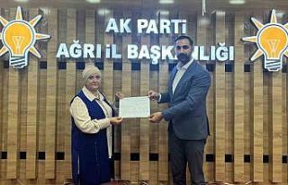Ağrı Belediyesi Meclis Üyeliği’ne Besra Şimşek...