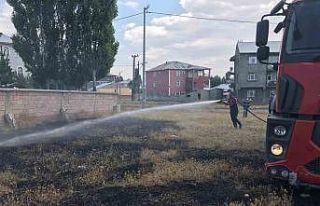 Ağrı’da 5 ayrı noktada yangın çıktı