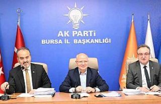 Ak Parti Bursa Teşkilatı tek yürek...Başkan Gürkan:...