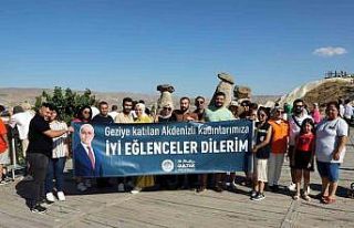 Akdeniz’de resmi nikah kıyan çiftlere yıldönümü...